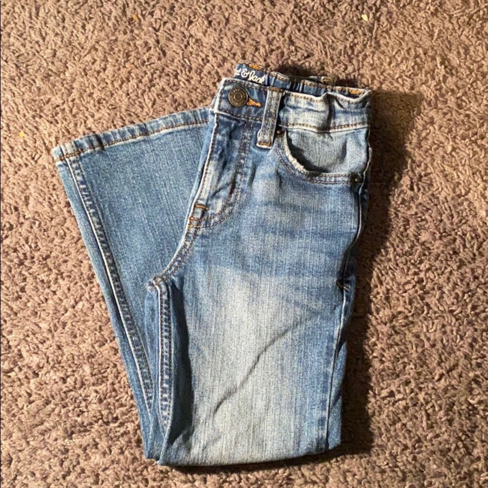 Kids blue jeans